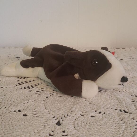 Vintage 1997 Ty Beanie Baby BRUNO the Terrier Dog - Picture 3 of 8